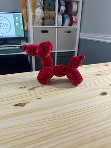 Crochet Balloon Dog