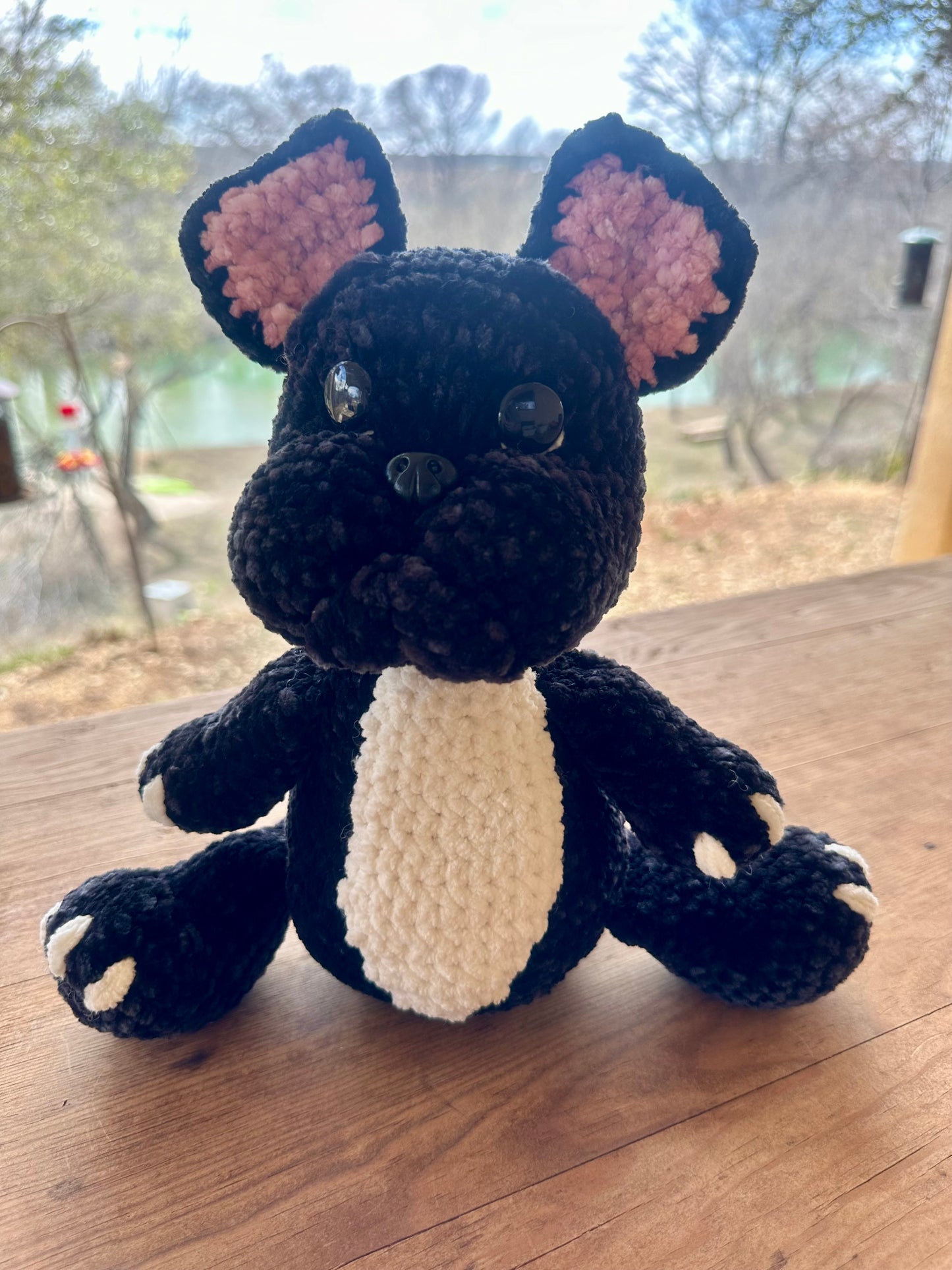 Custom Crochet Bulldog β Made to Order