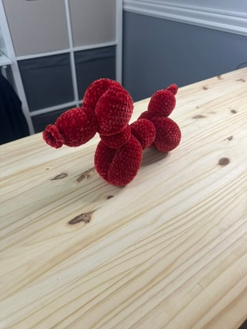 Crochet Balloon Dog