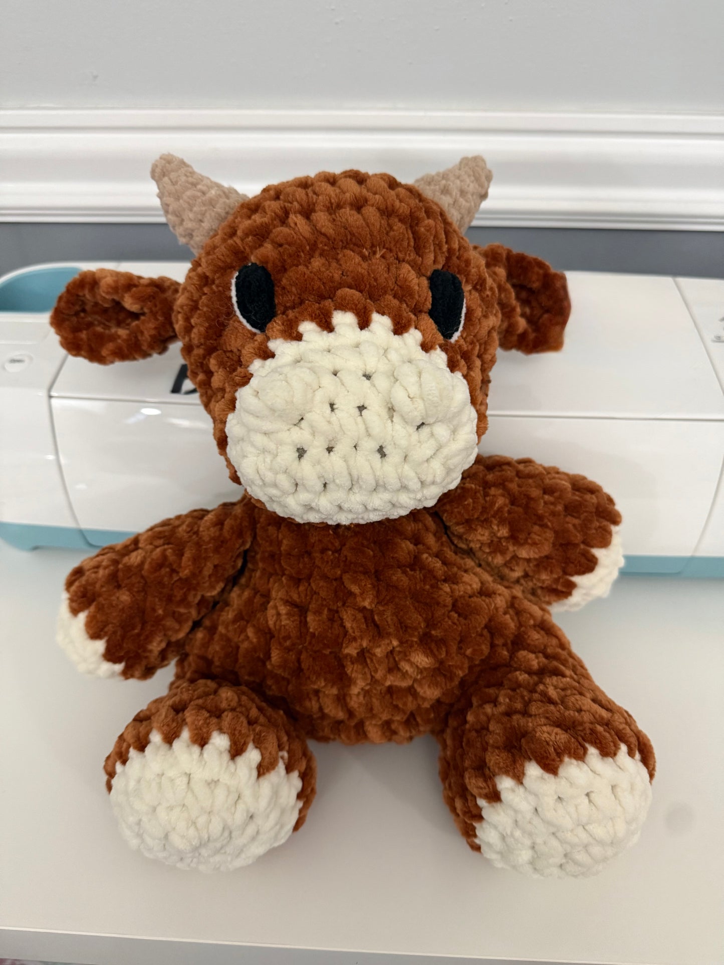 Crochet Chenille Bull