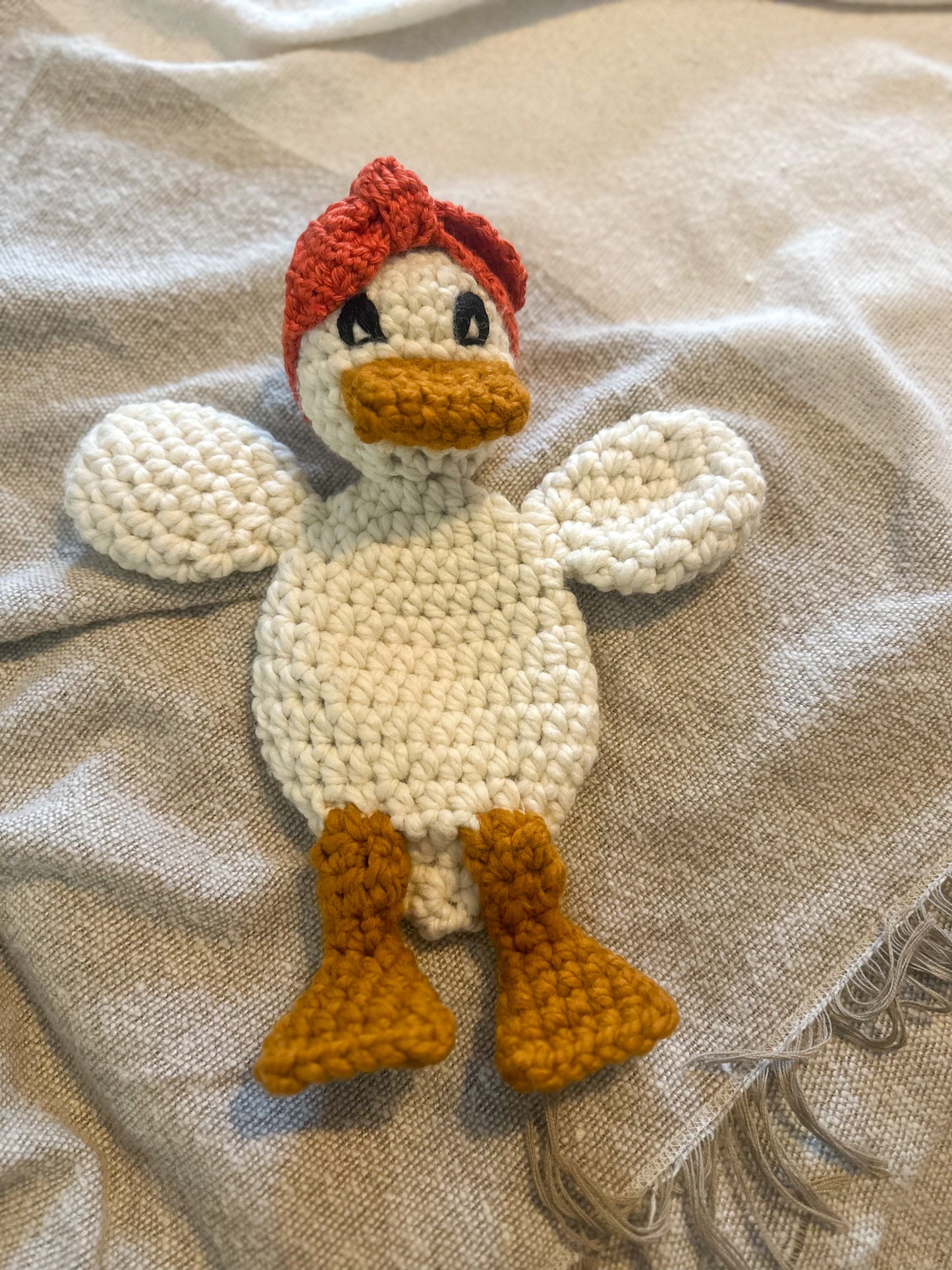 Della Duck Stuffie - Wool