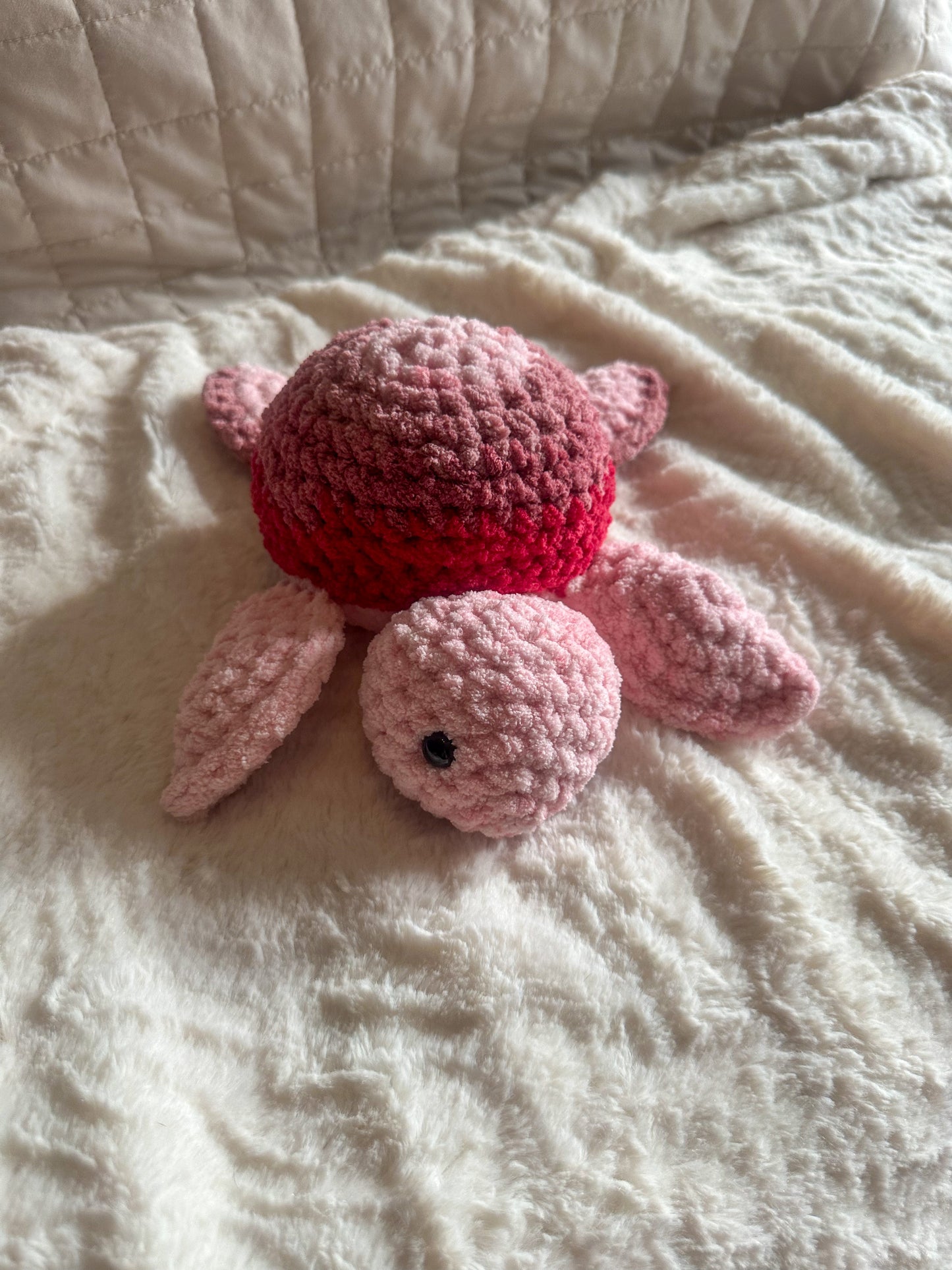 Pink Ombre Turtle