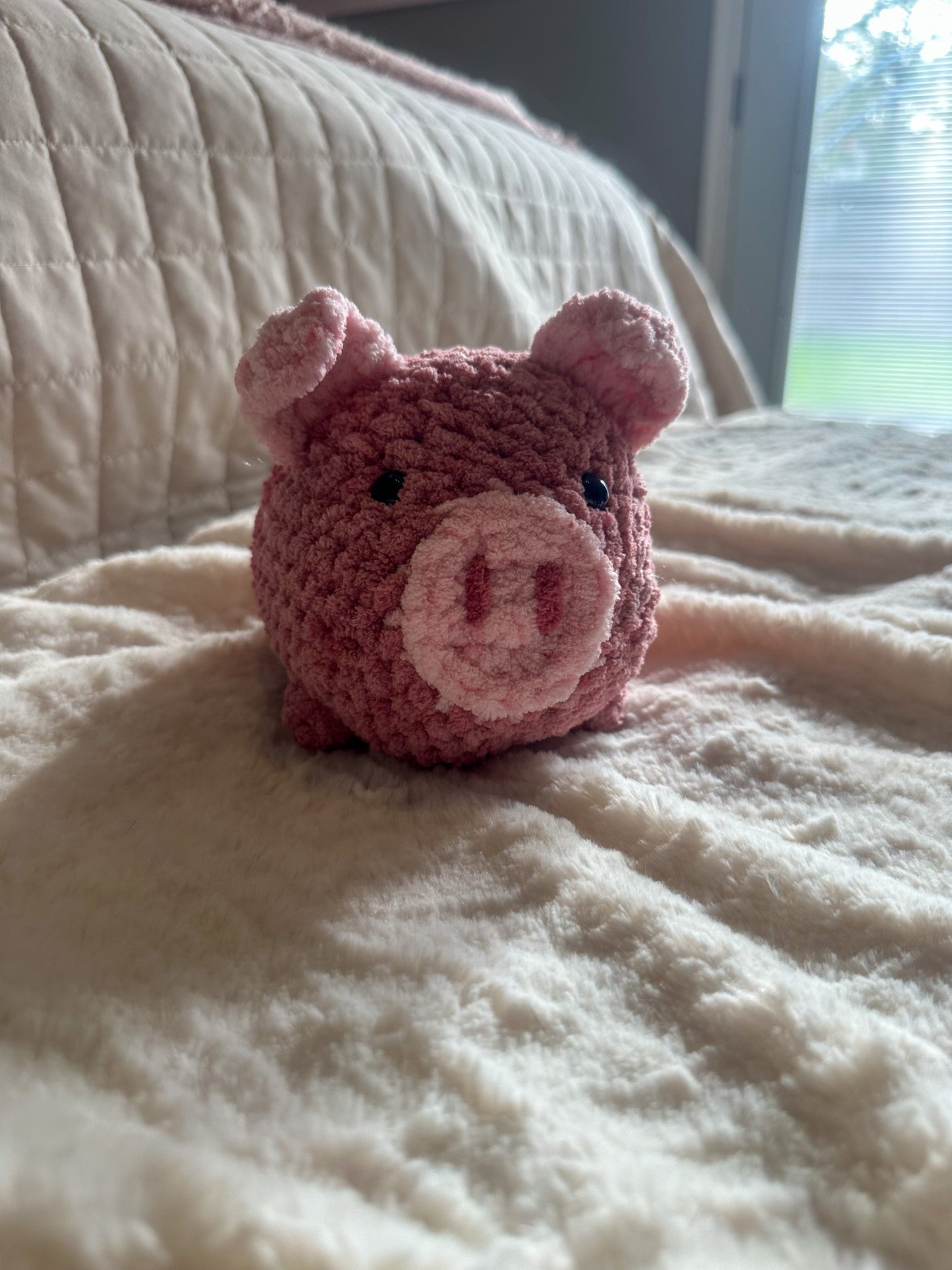 Pink Ombre Pig