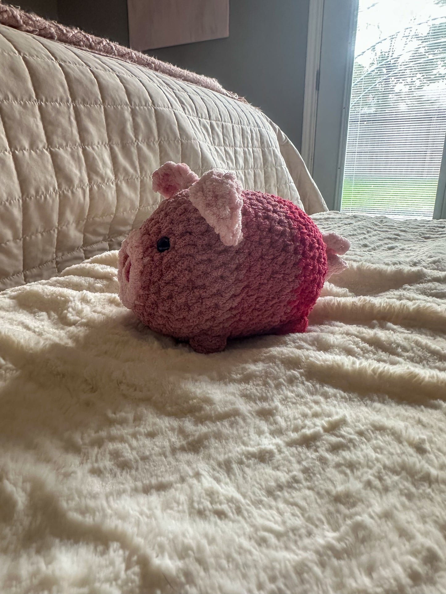 Pink Ombre Pig