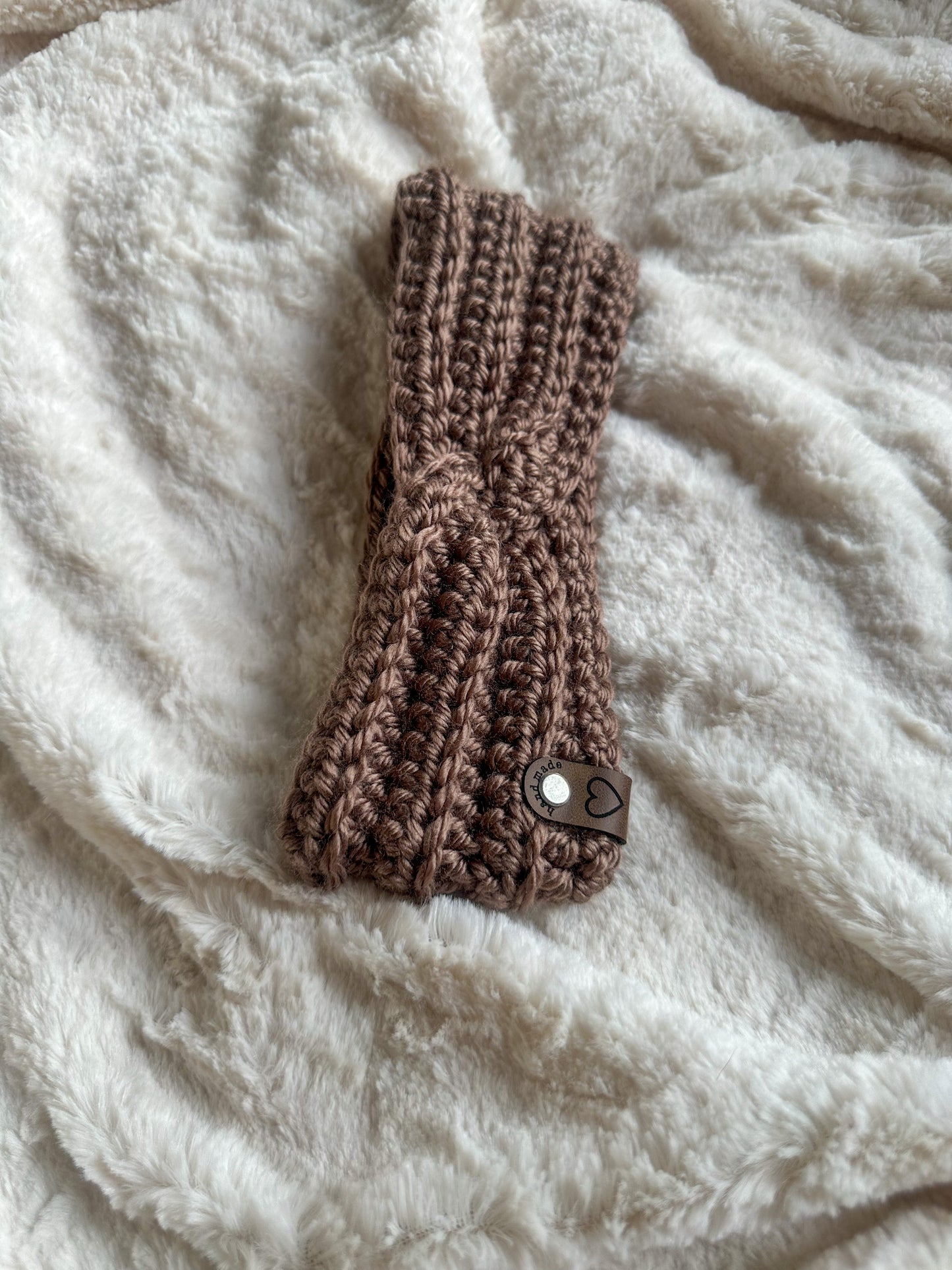 Chunky Crochet Ear-warmer / Headband - Adult