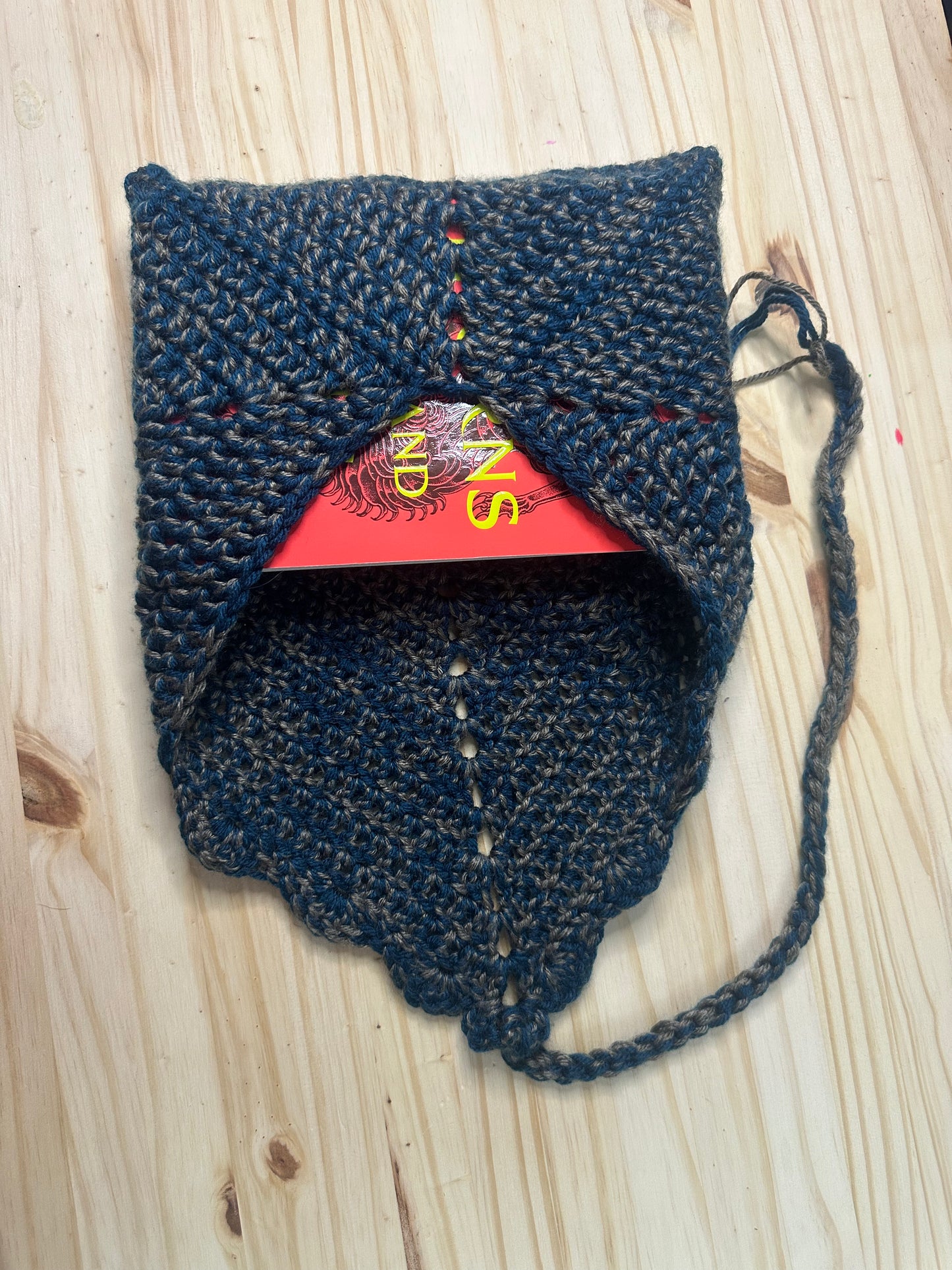 Crocheted Book Sleeve