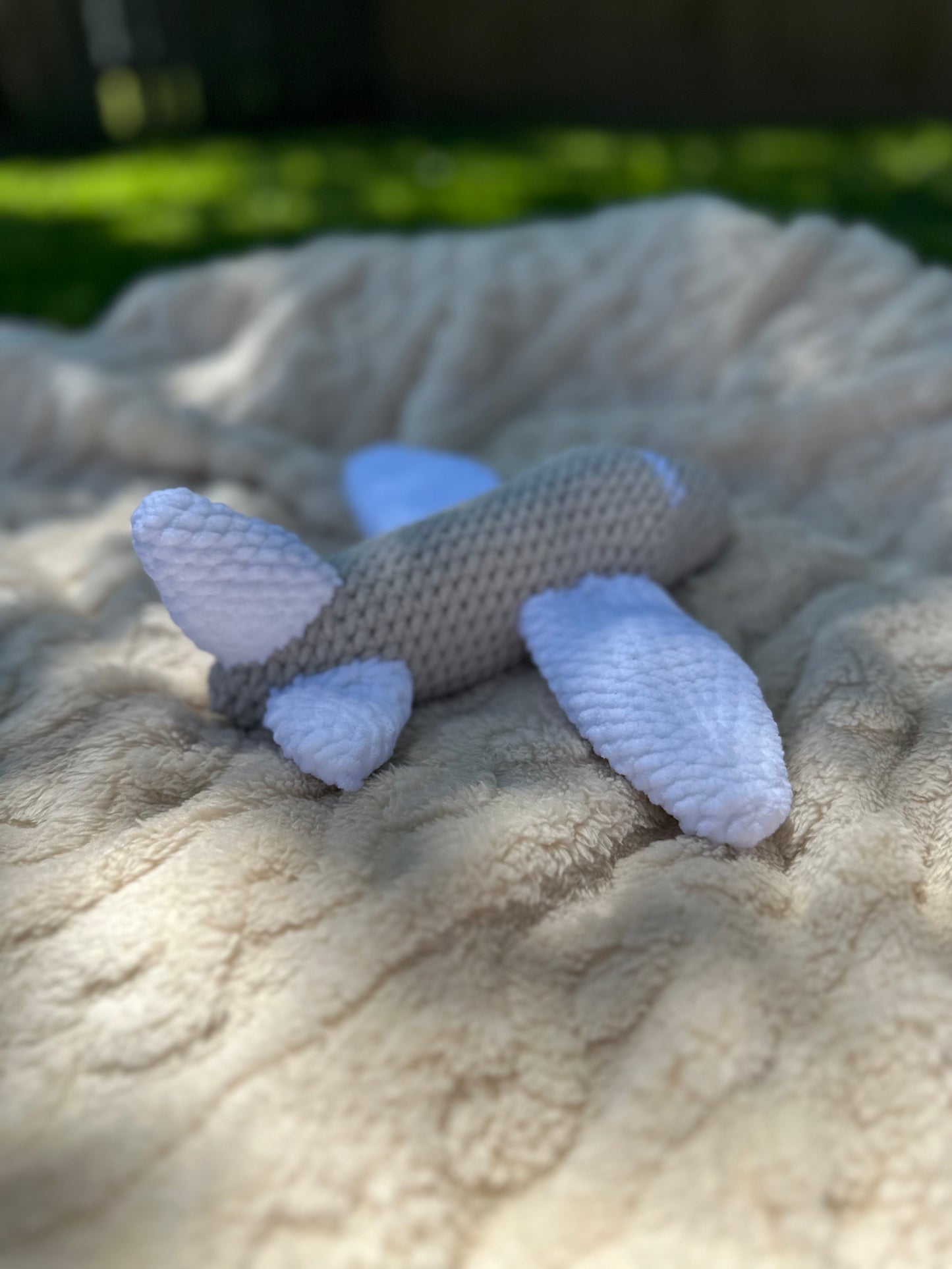 Small Crochet Plane