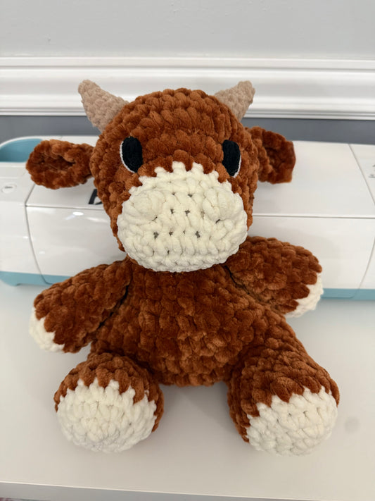 Crochet Chenille Bull