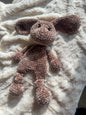Small Velvet Knotted Bunny Stuffie